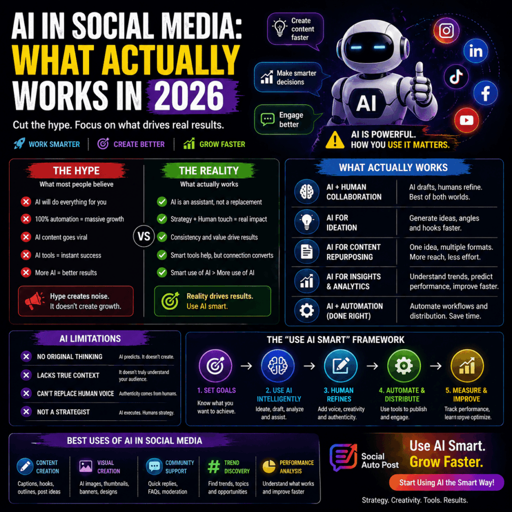 AI in Social Media 2026: What Actually Works and What Fails
