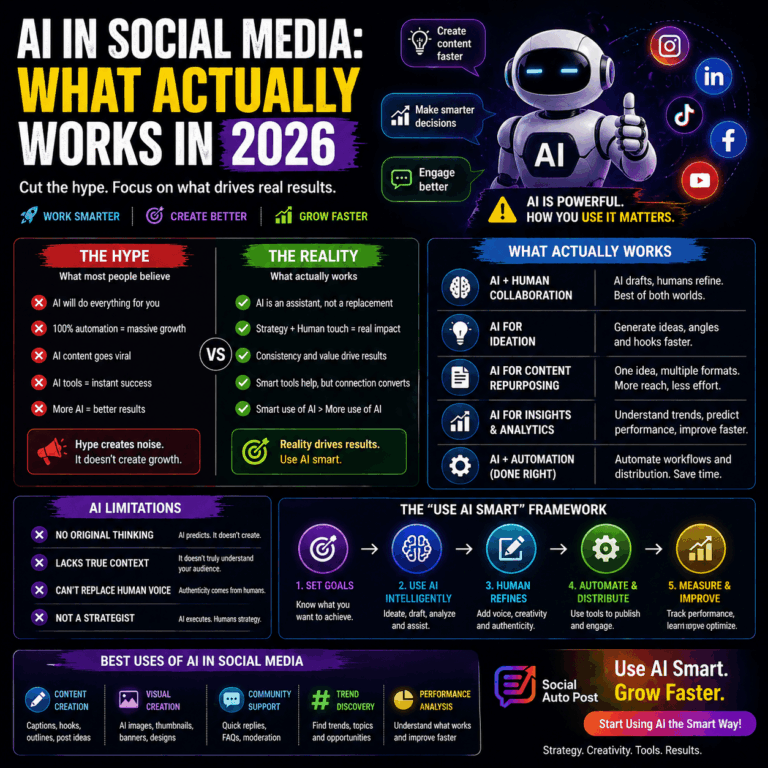 AI in Social Media 2026: What Actually Works and What Fails