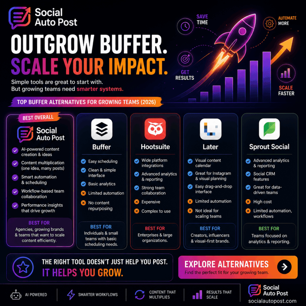 Buffer Alternatives for Growing Teams (2026)