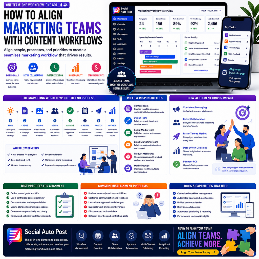 Marketing Workflow: How to Align Marketing Teams for Better Campaign Execution