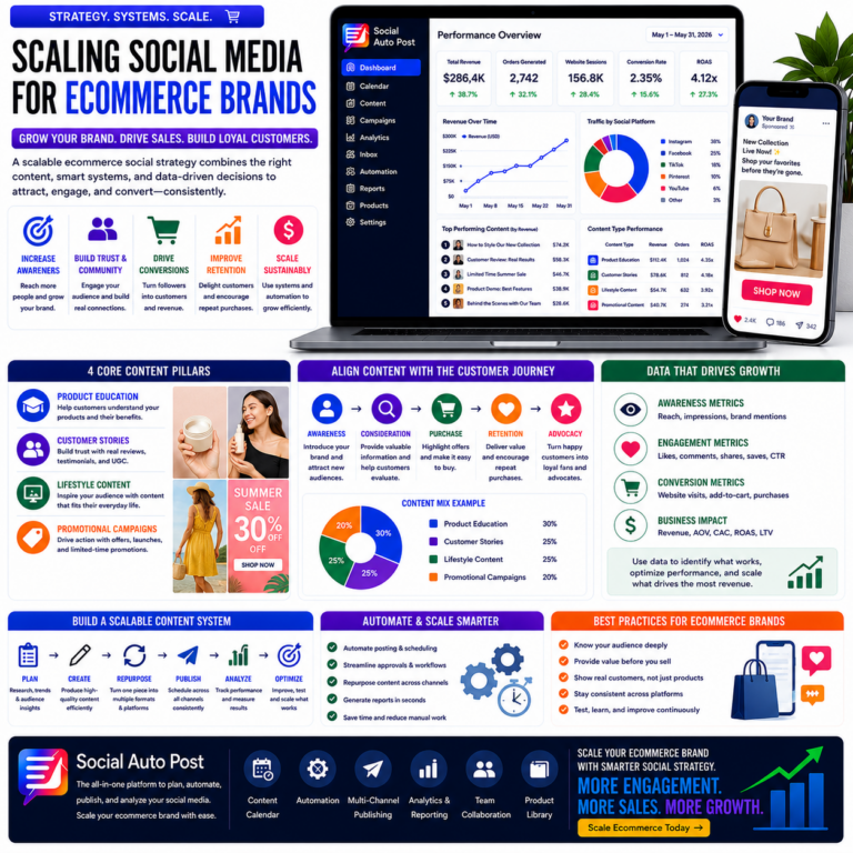 Ecommerce Social Strategy for Growth