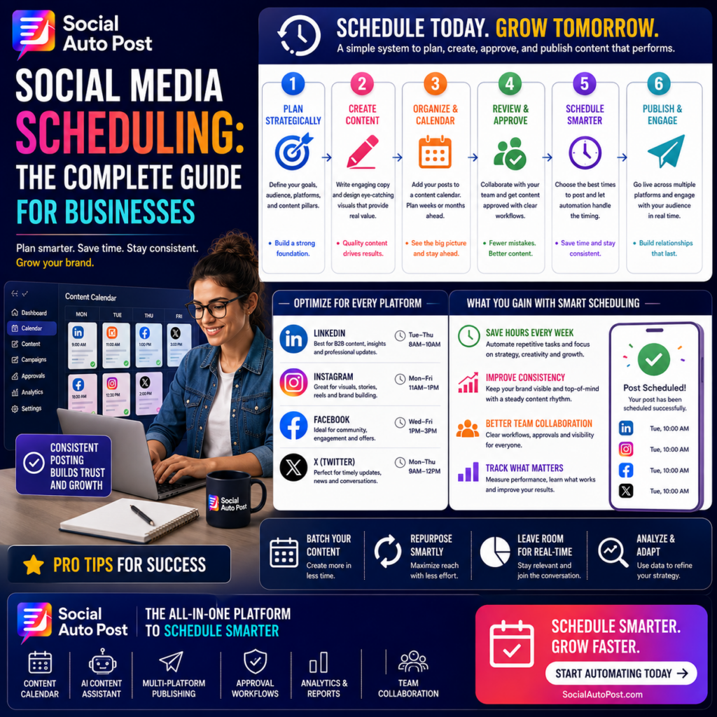 Social Media Scheduling: Complete Business Guide