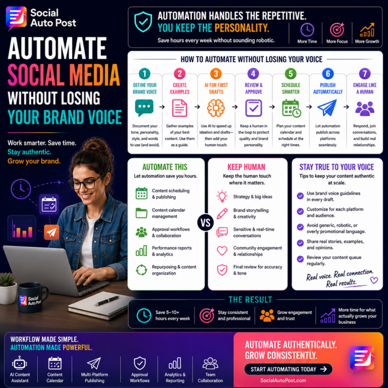 Automate Social Media Posts Without Losing Brand Voice
