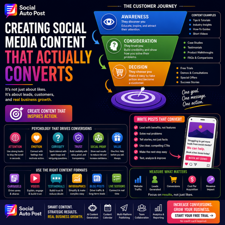 Social Media Conversion: Content That Drives Real Leads